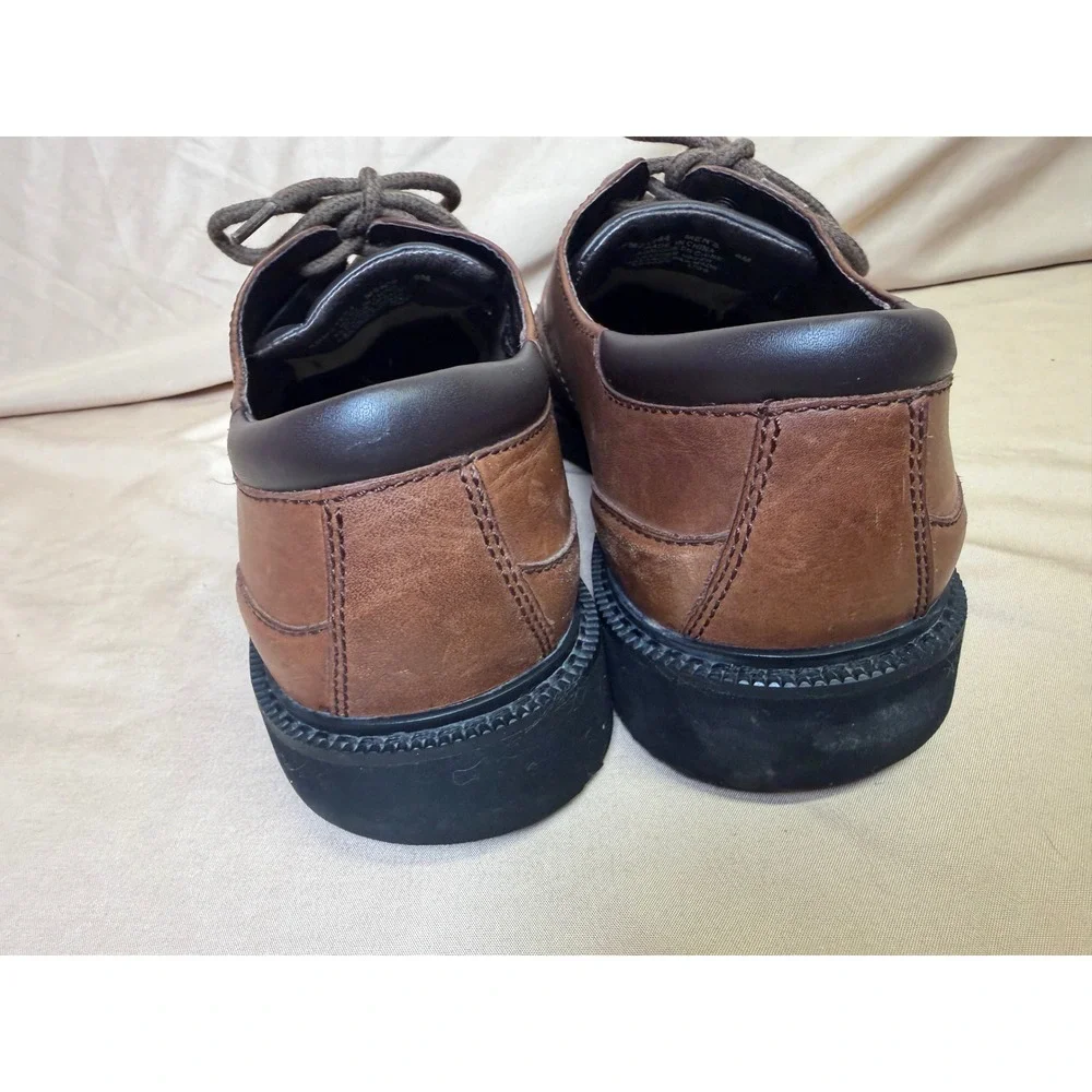 Rockport Hydro-Shield Waterproof Brown Leather Oxfords Mens Size 9M 72124M